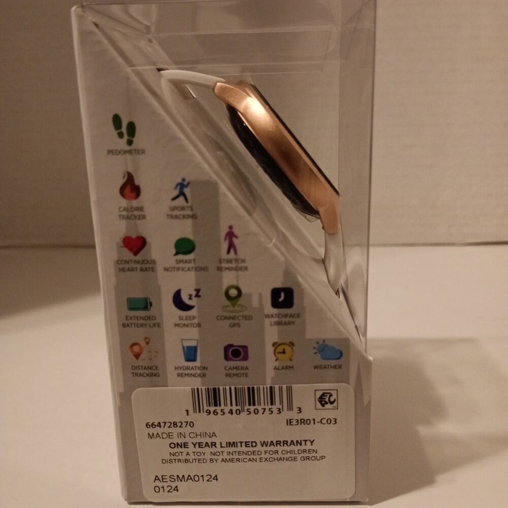 iTech ELITE 3 SmartWatch Android And IOS Compatible White - Picture 2 of 5
